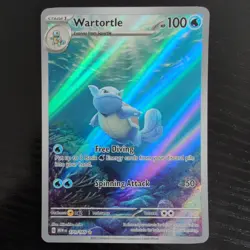 Wartortle 171/165 151 Scarlet And Violet Illustration Pokemon Card Near Mint - Image 1