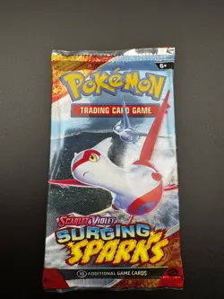 Pokemon Surging Sparks Booster Pack Scarlet & Violet Factory Sealed NEW - Image 1
