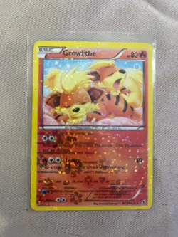 2013 GROWLITHE RC4/RC25 Legendary Treasures Pokemon Radiant Collection HOLO M/NM - Image 1