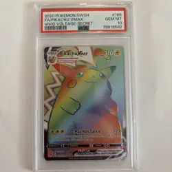 Pikachu VMAX 188/185 PSA 10 Vivid Voltage Secret 2020 Pokemon - Image 2