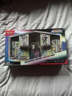 Pokemon TCG Prismatic Evolutions Premium Figure Collection BRAND NEW & SEALED ✅ - Image 1