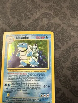 Pokemon TCG Blastoise Base Set 2/102 Holo Unlimited Holo Rare - Image 3