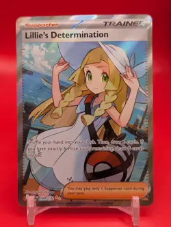 Lillie's Determination 169/132 2025 Pokemon TCG Mega Evolution Set - Image 1