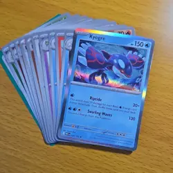 Two opened, unsorted Pokemon Mega Evolution packs - Image 2