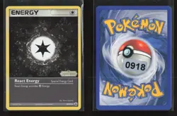 React Energy 82/92 Reverse Holo Uncommon Legend Maker Pokemon - Image 1