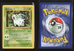 Nidoran F 82/130 Common Base Set 2 Pokemon NM - Image 1