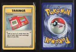 Pokedex 87/102 Uncommon Base Set Pokemon LP - Image 1