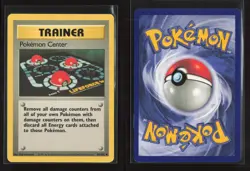 Pokemon Center 85/102 Uncommon Base Set Pokemon NM Pack Fresh - Image 1