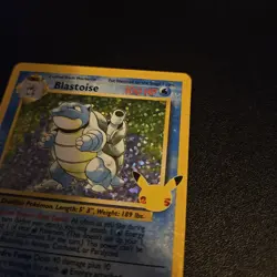 Pokemon Blastoise 2/102 Holo Celebrations Classic Collection 25th Anniversary - Image 3