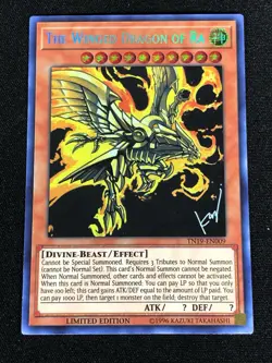 Yugioh The Winged Dragon of Ra TN19-EN009 Secret (NM) - Image 1