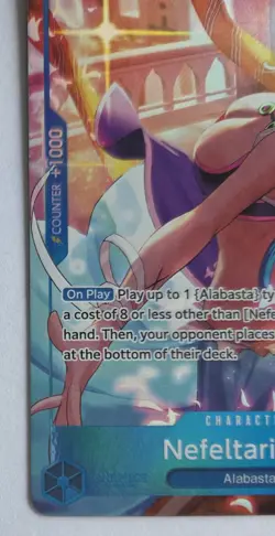 One Piece OPTCG English Nefeltari Vivi EB04-025 SR* Parallel - NM - Image 4