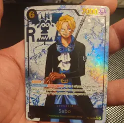 ONE PIECE CARRYING ON HIS WILL SABO SEC ALT ART PARALLEL OP13-120 English - Image 3