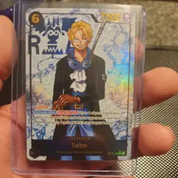 ONE PIECE CARRYING ON HIS WILL SABO SEC ALT ART PARALLEL OP13-120 English - Image 4