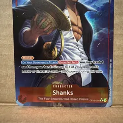 Shanks (Alt Art) OP12-008 Legacy of the Master One Piece ENGLISH - Image 3