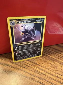 Pokemon TCG Neo Discovery Houndoom 4/75 Unlimited Holo Rare Card - Image 3