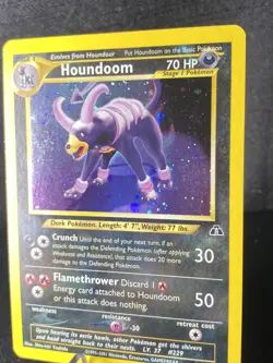 Houndoom 4/75 - [NM] - Holo Rare - Neo Discovery Pokemon TCG - Image 3