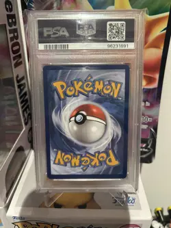 Pokemon 2024 Paldean Fates ALAKAZAM EX Shiny Ultra Rare #215 PSA 10 Gem Mint - Image 2