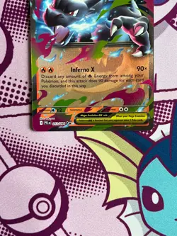 Pokemon TCG - Mega Charizard X ex 013/094 - Phantasmal Flames - Double Rare NM - Image 3
