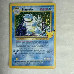 Pokemon TCG Blastoise Celebrations Card 2/102 25th Anniversary Edition NM - Image 1