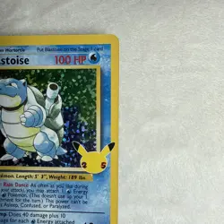 Pokemon TCG Blastoise Celebrations Card 2/102 25th Anniversary Edition NM - Image 5