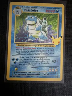 Blastoise 2/102 Holo Celebrations Classic Collection Pokemon 25th Anniversary - Image 1