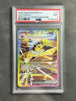 2025 Pokemon TCG Eevee EX Prismatic Evolutions SIR 167/131 PSA 9 - Image 1