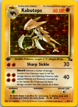 Pokemon Fossil Set 1st Edition - Choose Your Card! 1999 Vintage WoTC - NM/LP - Image 5