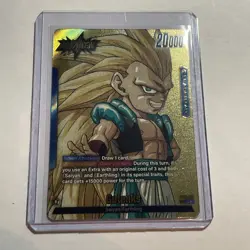Gotenks SB02-017 Gold Leader Manga Booster 02 Dragon Ball Card English NM - Image 1