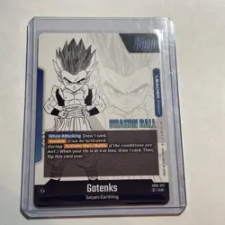 Gotenks SB02-017 Gold Leader Manga Booster 02 Dragon Ball Card English NM - Image 2