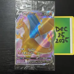 CHARIZARD V SWSH050 Black Star Promo - Champions Path ETB Pokemon TCG - SEALED - Image 1