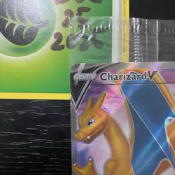 CHARIZARD V SWSH050 Black Star Promo - Champions Path ETB Pokemon TCG - SEALED - Image 3