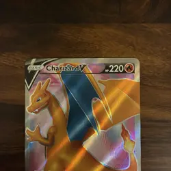 CHARIZARD V SWSH050 Black Star Promo - Champions Path ETB Pokemon TCG - NM/Mint - Image 3