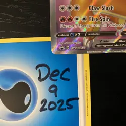 CHARIZARD V SWSH050 Black Star Promo - Champions Path ETB Pokemon TCG - blemish - Image 5