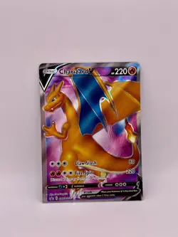 🔥(MIS-CUT)CHARIZARD V SWSH050 Black Star Promo - Champions Path Pokemon TCG🔥 - Image 1