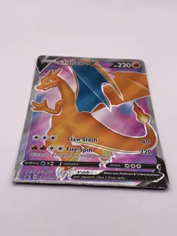 🔥(MIS-CUT)CHARIZARD V SWSH050 Black Star Promo - Champions Path Pokemon TCG🔥 - Image 3