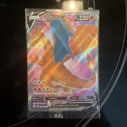CHARIZARD V SWSH050 Black Star Promo - Champions Path ETB Pokemon TCG - SEALED - Image 1