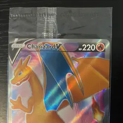 CHARIZARD V SWSH050 Black Star Promo - Champions Path ETB Pokemon TCG - SEALED - Image 3