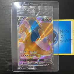 CHARIZARD V SWSH050 Black Star Promo - Champions Path ETB Pokemon TCG - SEALED - Image 1