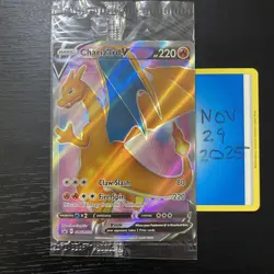 CHARIZARD V SWSH050 Black Star Promo - Champions Path ETB Pokemon TCG - SEALED - Image 3