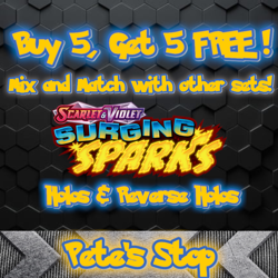 Pokemon Cards - Scarlet & Violet - Surging Sparks - Holos & Reverse Holos - Image 1