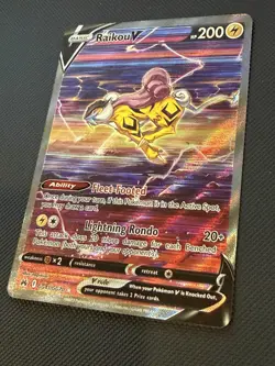 Pokemon TCG Raikou v Crown Zenith: Galarian Gallery GG41/GG70 NM Condition - Image 2