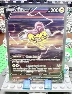 Raikou V GG41/GG70 Crown Zenith: Galarian Gallery Holo Pokemon TCG NM - Image 1