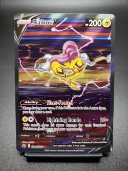 Pokemon TCG Raikou V GG41/GG70 Crown Zenith Galarian Gallery - Image 1