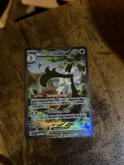 Pokemon Meowscarada EX TCG Holo Card 256/193 Sv02 Paldea Evolved - Image 1