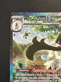 Meowscarada ex 256/193 Sv02: Paldea Evolved Holo Pokemon - Image 2