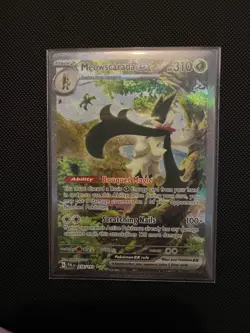 Pokemon TCG Meowscarada EX 256/193 Sv02 Paldea Evolved Holo Card NM Condition - Image 1