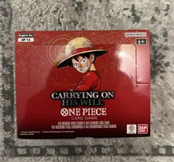 One Piece TCG: OP13 Carrying On His Will Booster Box New & UNSEALED English - Image 1