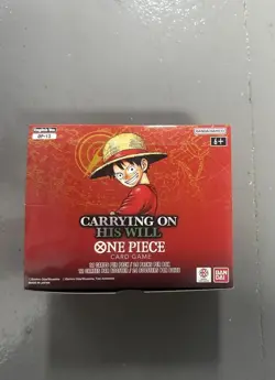 One Piece TCG: OP13 Carrying On His Will Booster Box - English - Unsealed - NEW - Image 1
