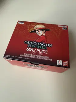 One Piece TCG: OP13 Carrying On His Will Booster Box New & UNSEALED English - Image 1