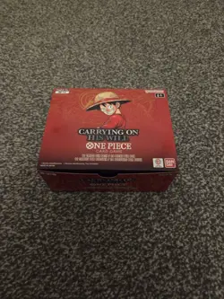 One Piece TCG: OP13 Carrying On His Will Booster Box - English - Unsealed - NEW - Image 1